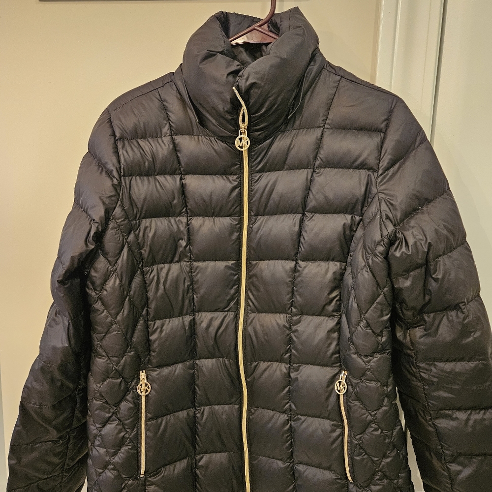 Michael Kors Packable Winter Coat. Size Large, Da… - image 1
